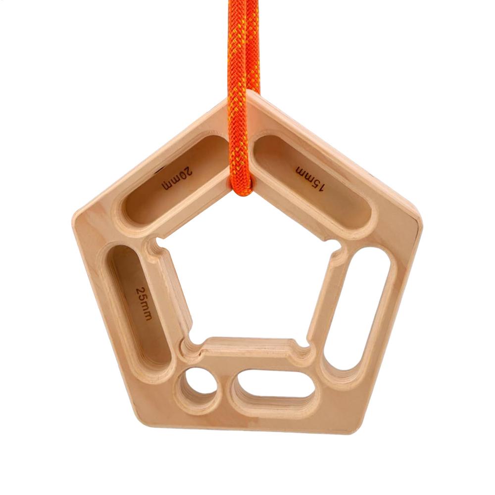 

Climbing Fingerboard Rock Climbing Finger Strengthener Board Wooden Bouldering Practice Training Block for Wall Home Indoor