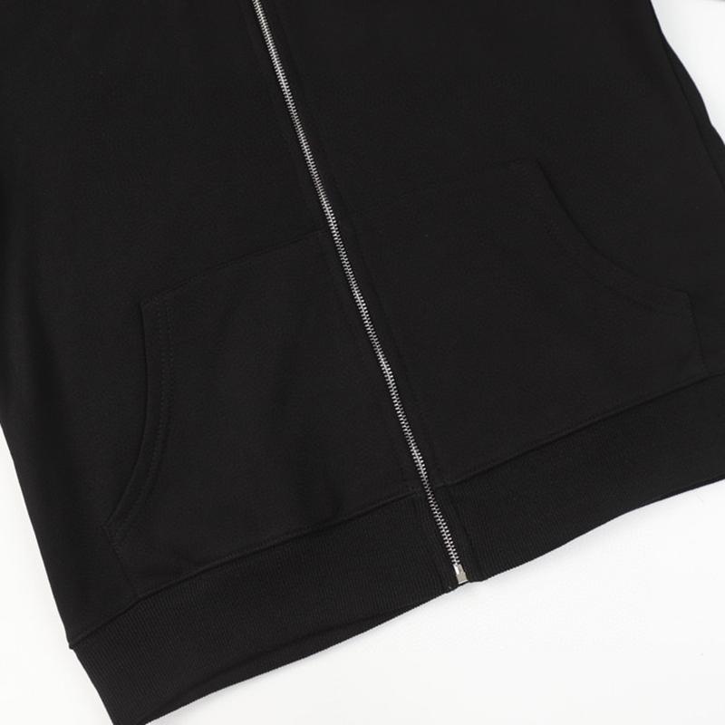 848 CHROME HEARTS 2025 Herbst und Winter Neues Übergröße Klassischer Stil Logo Reißverschluss Kapuzen-Sweatshirt, Geeignet für Paare zum Tragen