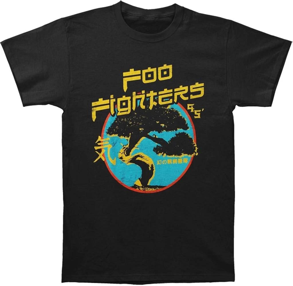 Foo Fighters Bonsai Tree Mens T Shirt Music Classic Band Rock Tee New Black S