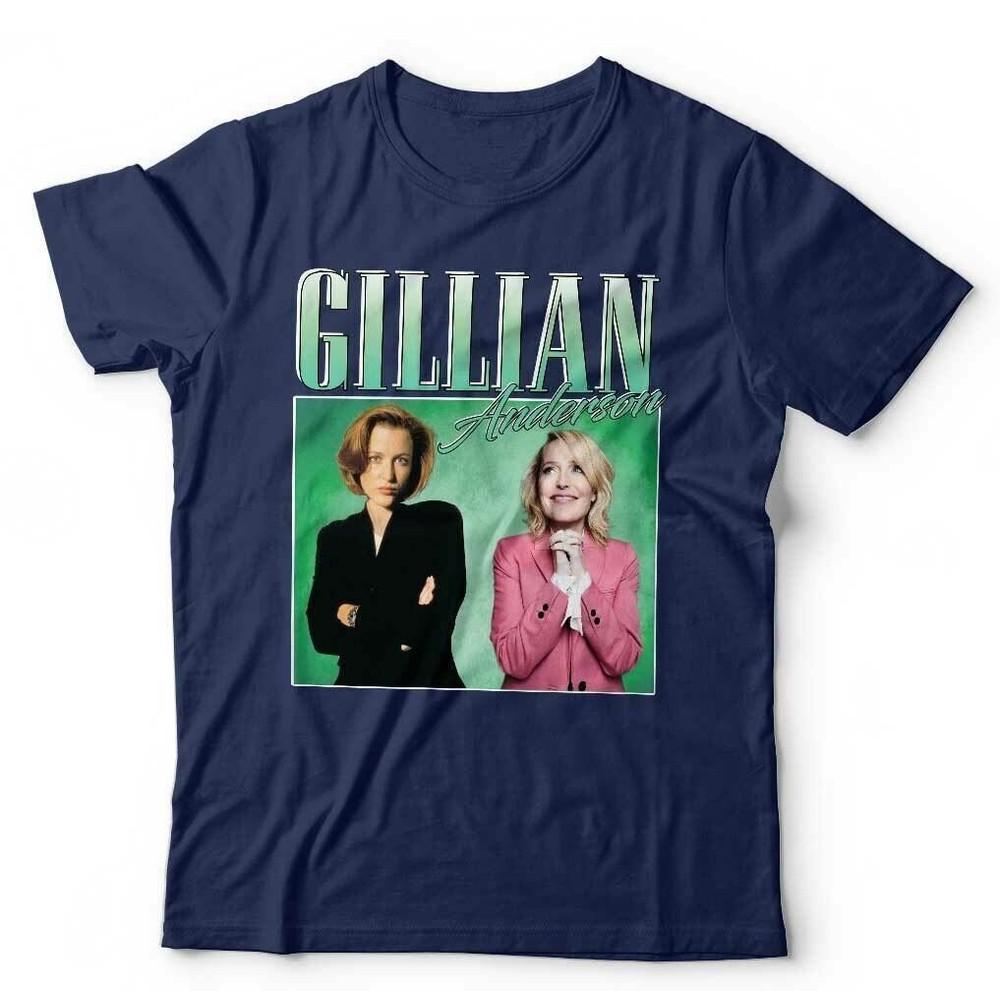 Gillian Anderson Tričko Ocenění Unisex Pocta Návrat do minulosti Akta X Koruna