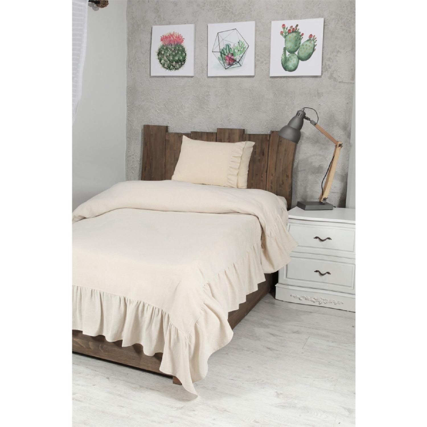 

Natural Bedspread Set Single Vintage 160x240 Cm