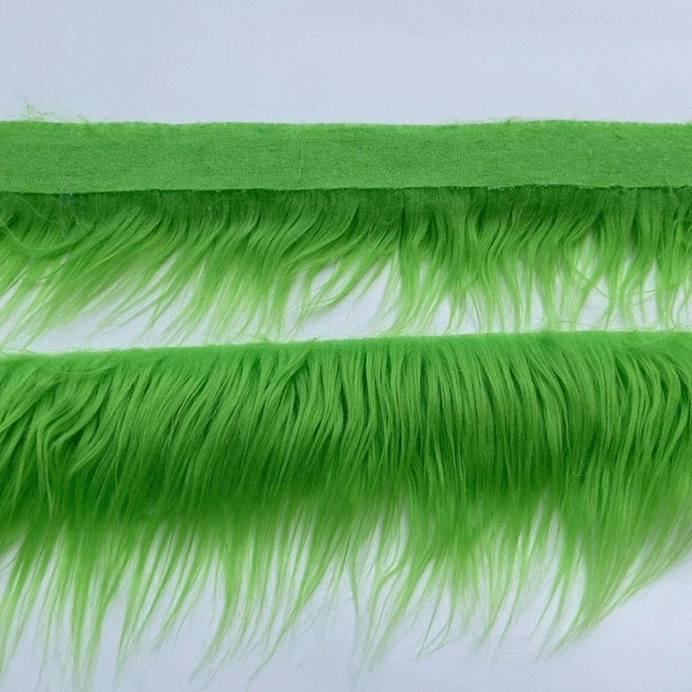 Nadýchaná plyšová lemovací látka DIY dekorace na vánoční stromek stuha vánoční party rekvizity halloweenský kostým