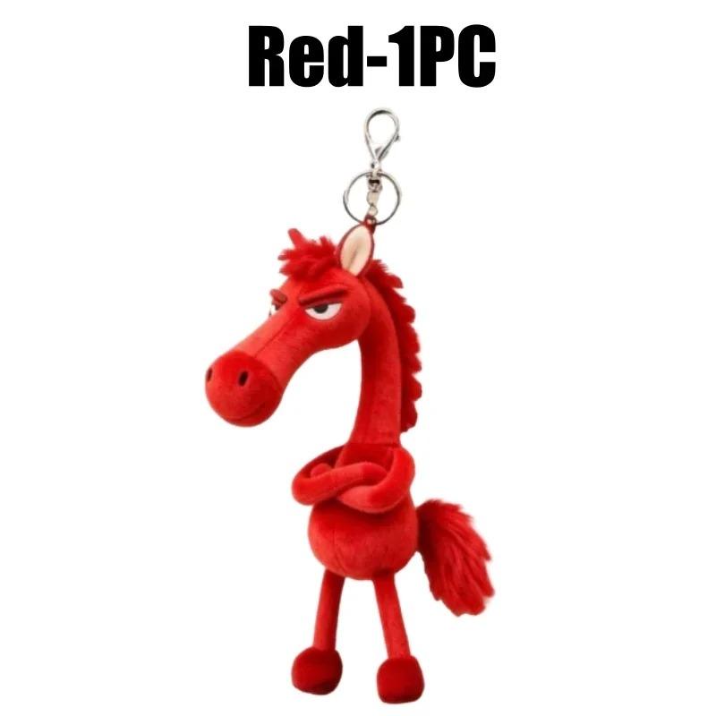 

Брелок Чорний Кінь Плюшева Іграшка Підвіска для Рюкзака Прикраса Рік Коня Плюшева Іграшка Новорічний Сувенір Подарунки для Хлопчиків Дівчаток червоний