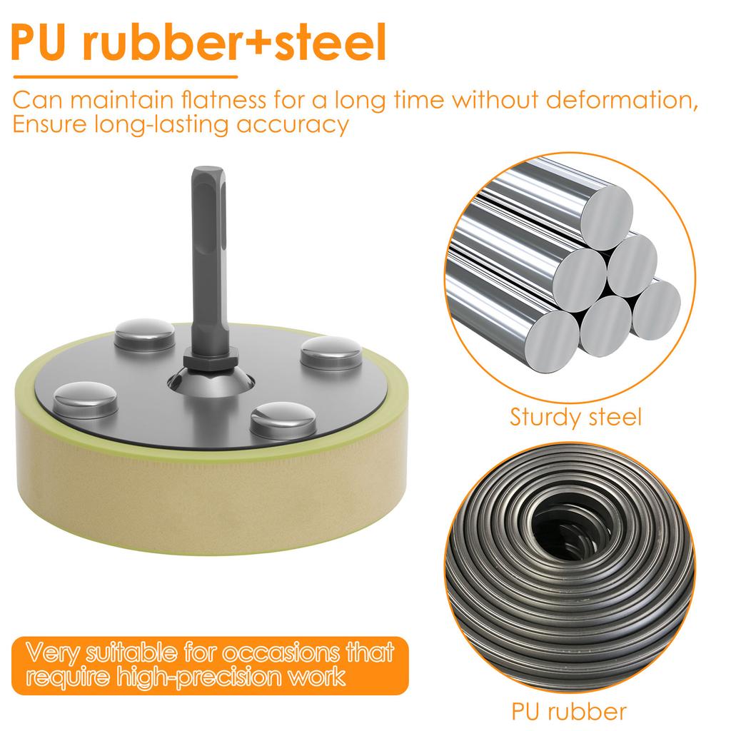Tile Vibration Leveling Tool with an electric hammer drive system 360° Rotary Portable Floor Tiles Leveler