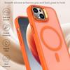 For iPhone 14/13 Case Foldable Kickstand Matte PC + TPU Phone Cover Compatible with MagSafe