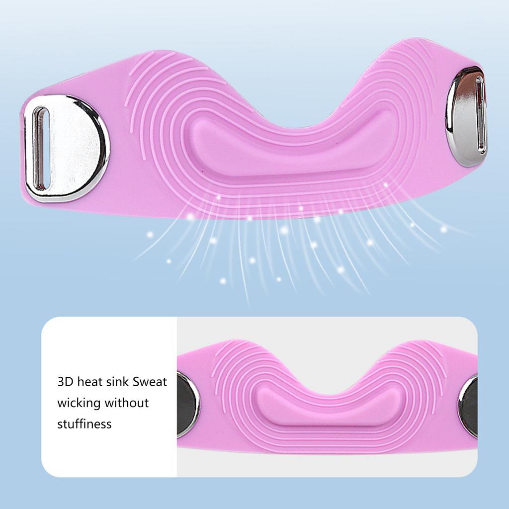 Patellar Tendon Support Strap Silicone Patella Knee Strap Adjustable Patella Band for Basketball Football Running Sport