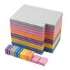 Colorful Mini Square Nail Art Sponge Polishing Blocks