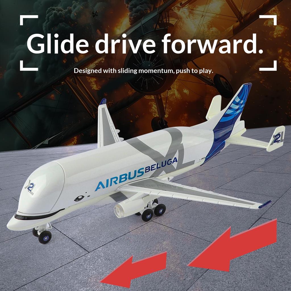 1/72 Beluga Aircraft Model Super Heavy Transport Aircraft Simulation Airbus A330-600ST Birthday Gift Collection Ornaments
