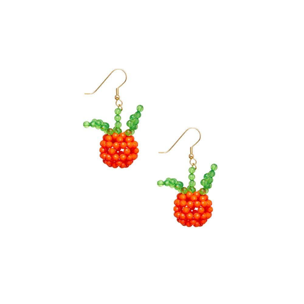 

Korean Style Cute Cherry Earrings Grape Mushroom Earrings Sweet Fruit Dangle Earring Women Style 8