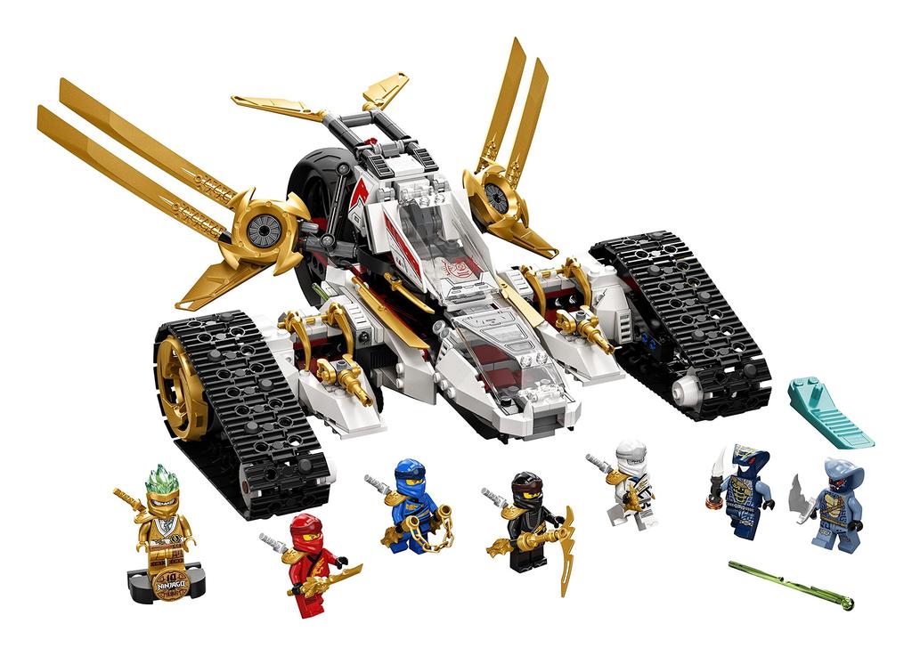 LEGO Ninjago Ultrasonic Raider 71739 Toy Ninja Vehicle for Boys Ages 9 and Up