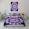 Islamic Art Decor Three-Piece Set Soft Comfortable Duvet Cover Bedding Set Included 1*Duvet Cover & 2*Pillowcases, Gift