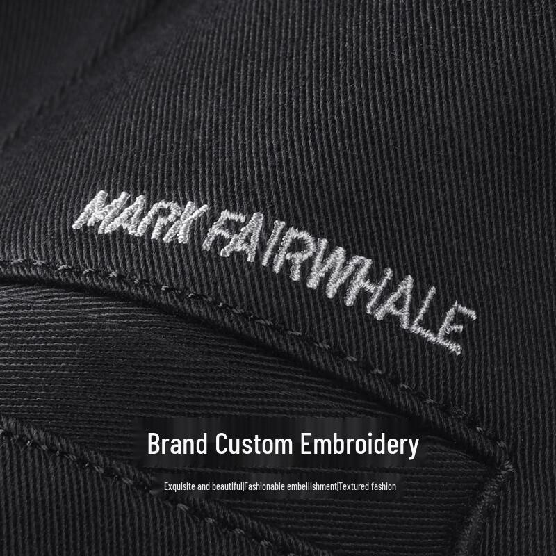 Mark Fairwhale Men's Fleece-Lined 98% Cotton Straight-Leg Casual Pants