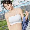 Crop Tops Women Fashion Strap Wrapped Chest Tank Crop Tops Sexy Sports Bra