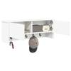 Wall Mounted Nightstand White 80 X 20 X 30 Cm Engineered Wood
