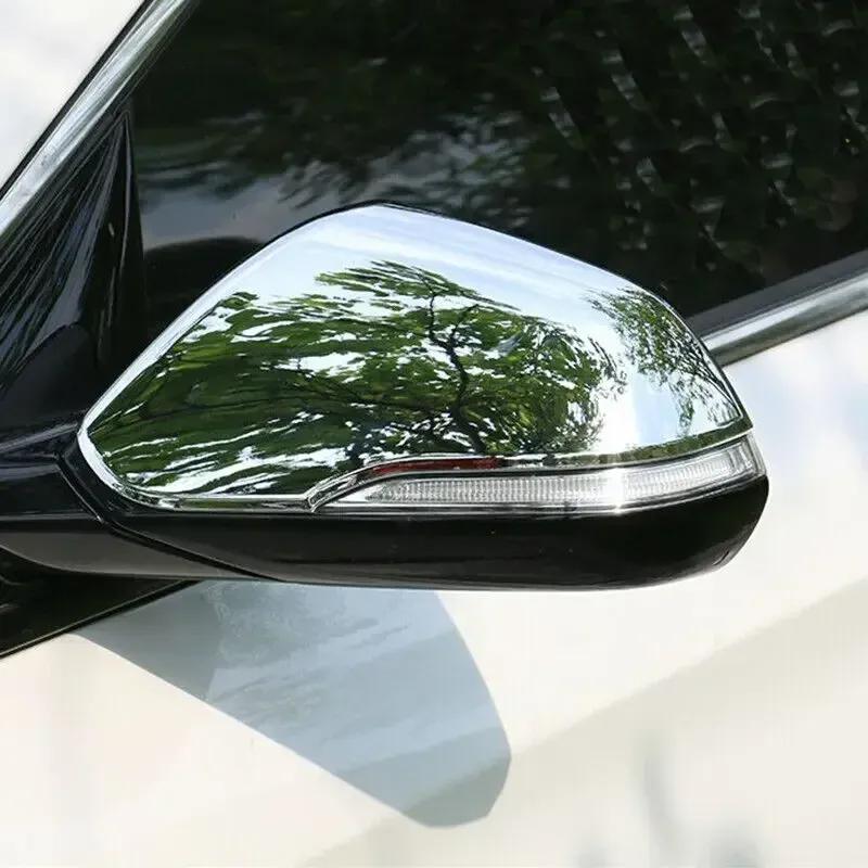Für Hyundai Sonata 2015 2016 2017 2018 Auto Rückspiegel Tür Seitenspiegel Abdeckung Flügelkappe Außen Gehäuse Schale Verkleidung ABS Chrom