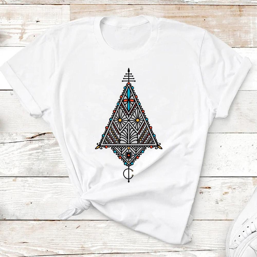 Amazigh tshirts Women comic Japanese anime Tee girl graphic clothing