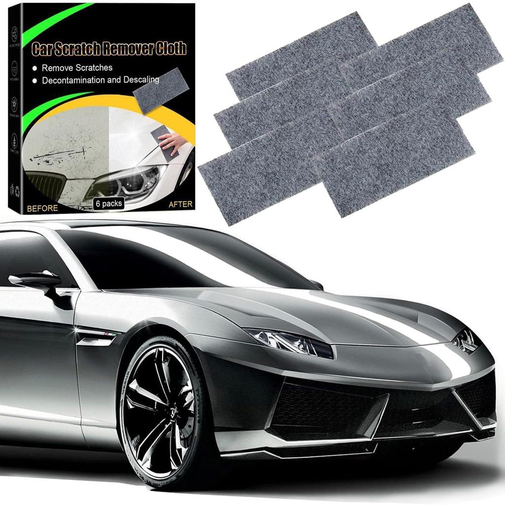 Car Scratch Cleaner Cloth Scratch Repair Cloth Nano Flash Cloth Car Paint Deep Scratch Repair Nano Glitter Fabric Car Polish