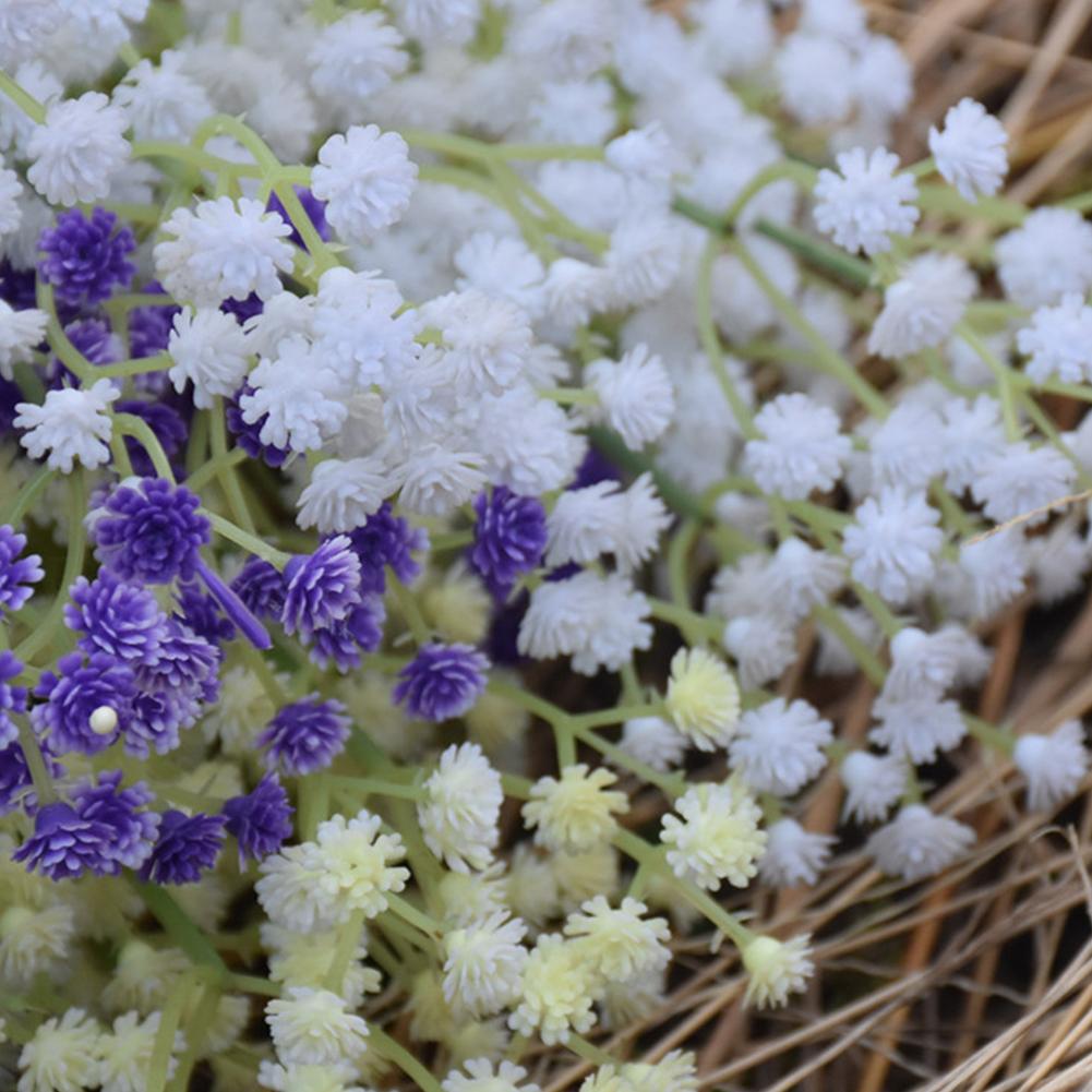 Braut Handsträuße Künstliche Hochzeitsblumen Simulation Schleierkraut Halte Strauß Dekoration