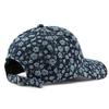 Denim Hat Female Floral Hard Top Baseball Cap