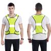 Cycling Reflective Vest High Visibility Safe Jacket for Night Riding Running Jogging Motorcycle Outdoor Sports Waistcoat