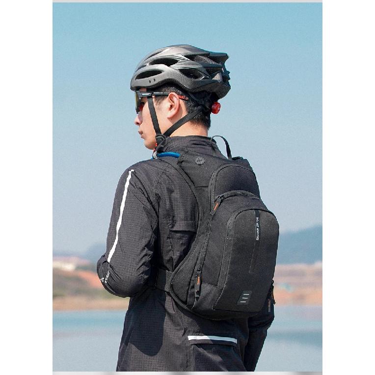 WEST BIKING 10L Ultralight Cycling Backpack Ergonomic Strap MTB Road Bicycle Bag With Water Bag Outdoor Hiking Climbing Bag