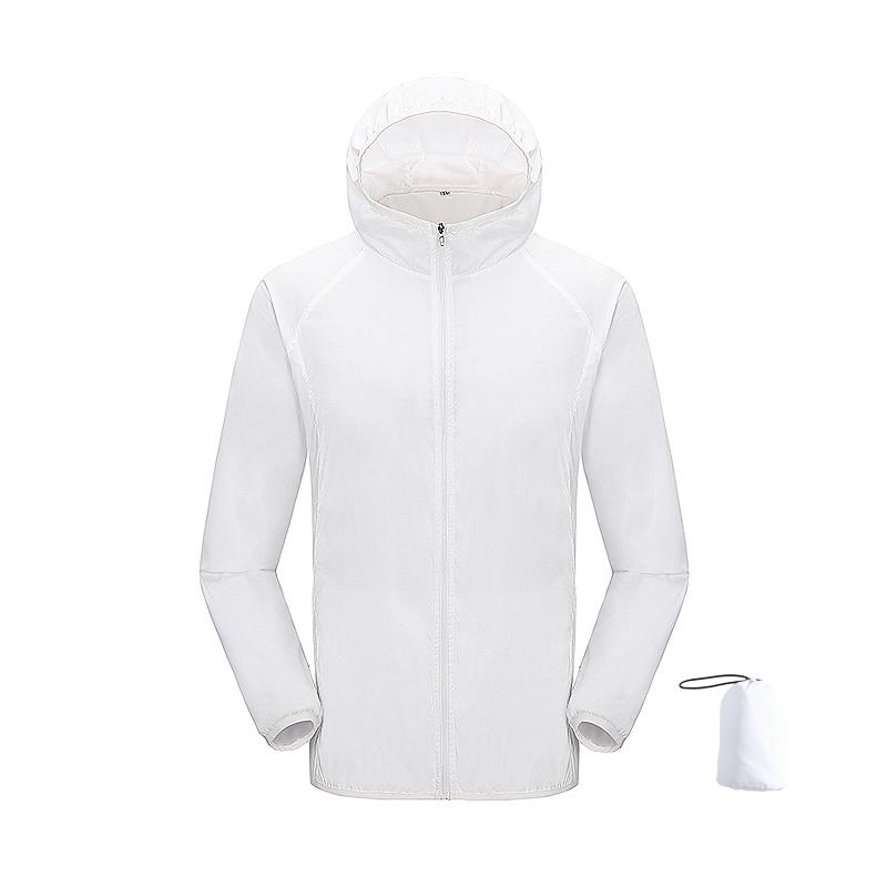 

Men Women Waterproof Hiking Jackets Quick Dry Camping Windbreaker Unisex Outdoor Trekking Raincoat Anti UV Packable Clothes XS