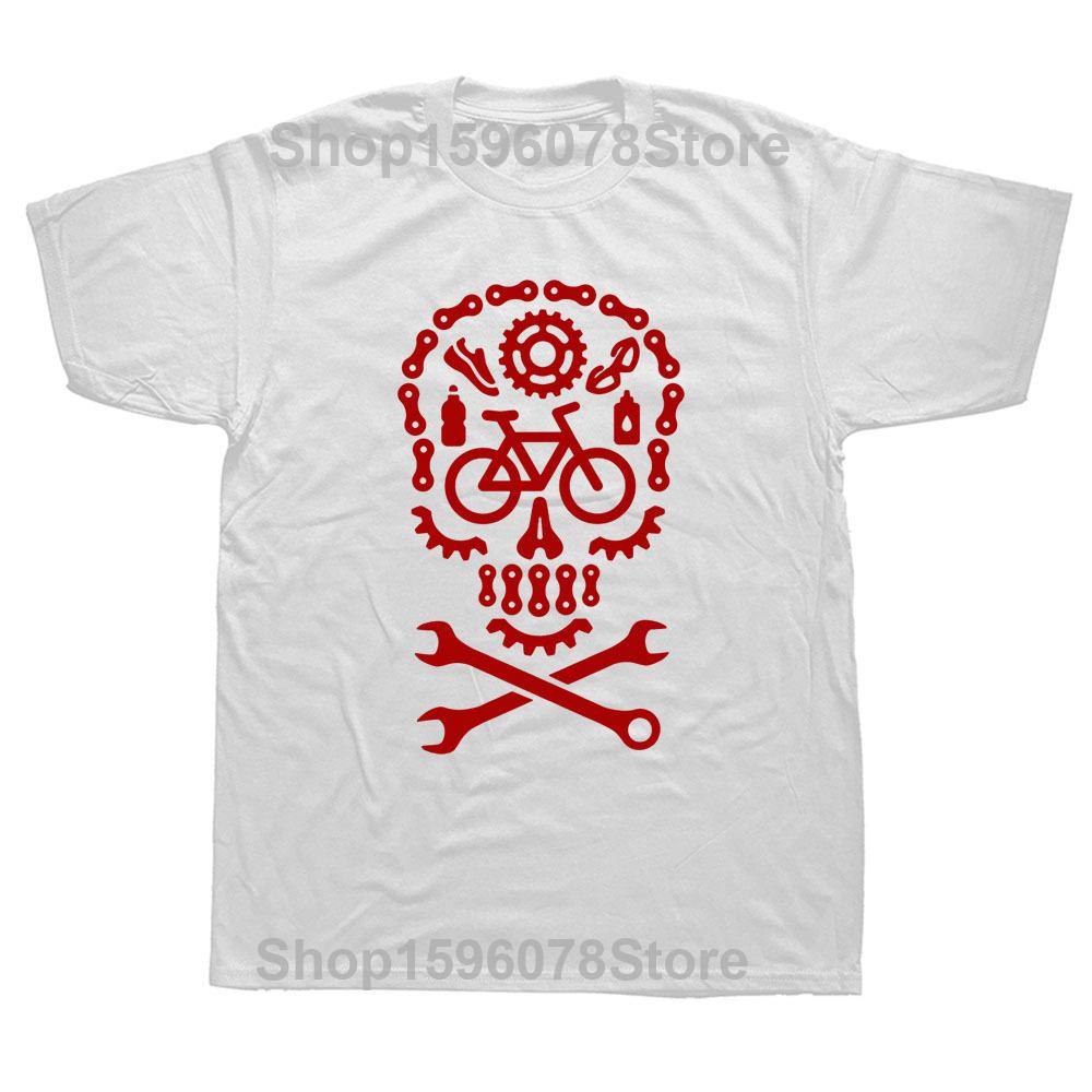 Mountain Bike Birthday Funny Unisex Graphic Fashion New Cotton Short Sleeve T Shirts O-Neck Harajuku Bicycle Cycling T-shirt