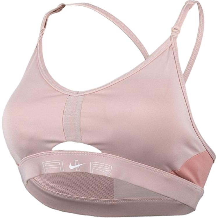 

Nike Спортивный бюстгальтер Dri-Fit Indy с вырезами, мягкий, легкий, дышащий, женское нижнее белье DD1379-601 XS
