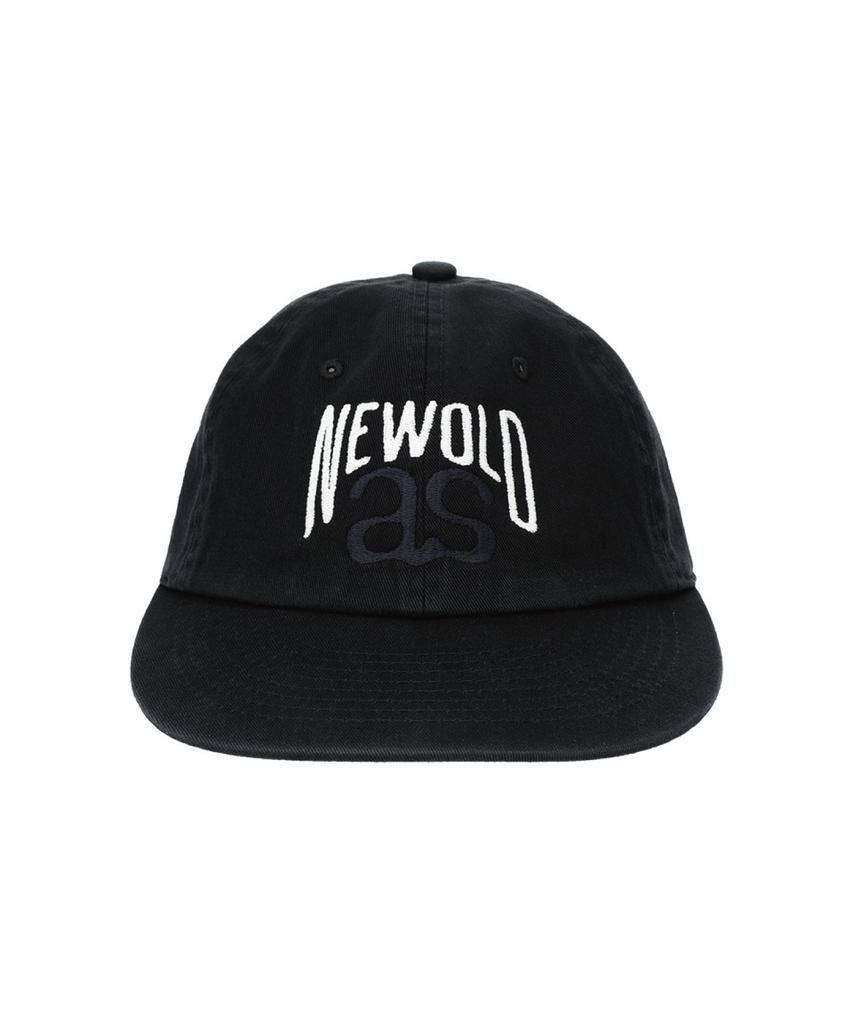 ALTER STUDIO Washed Two-Tone Logo Cap_Black