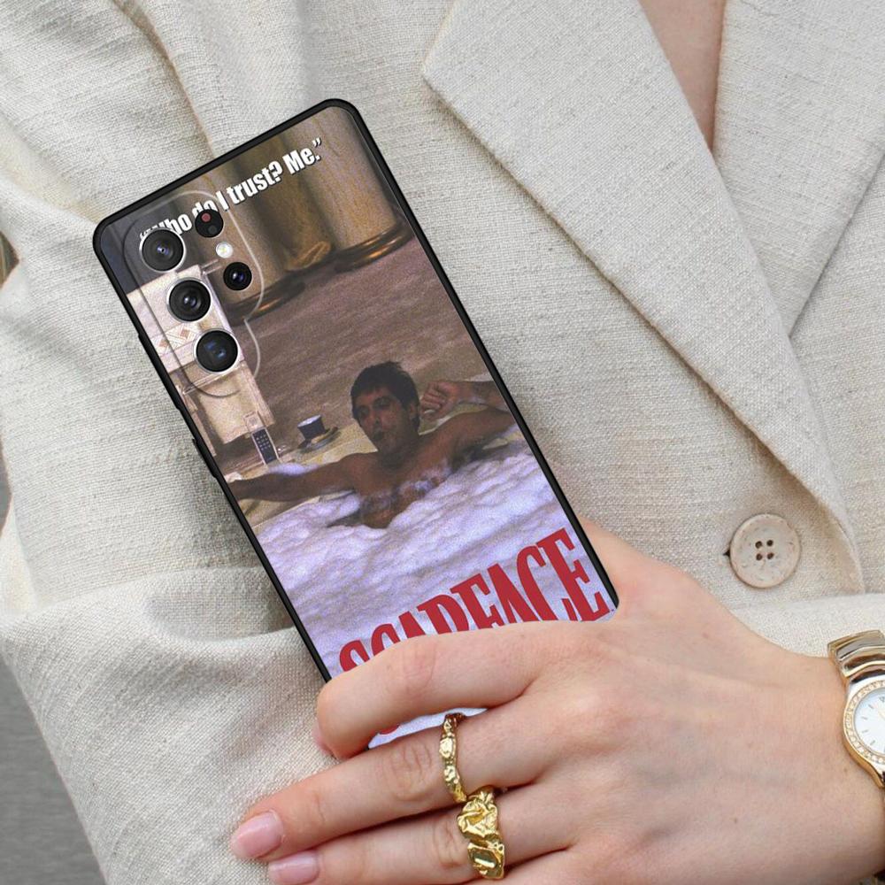 Scarface Tony Montana Cell Phone Case for Samsung Galaxy S26 Ultra S25 S24 S23 S22 S21 S20 Note10 Cover