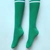 Green & White Striped Football Socks (3-Pack)