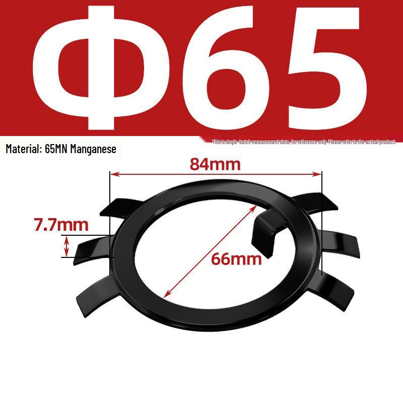 65MN Manganese 304 Stainless Steel Six-Claw Anti-Loosening Lock Nut Washer
