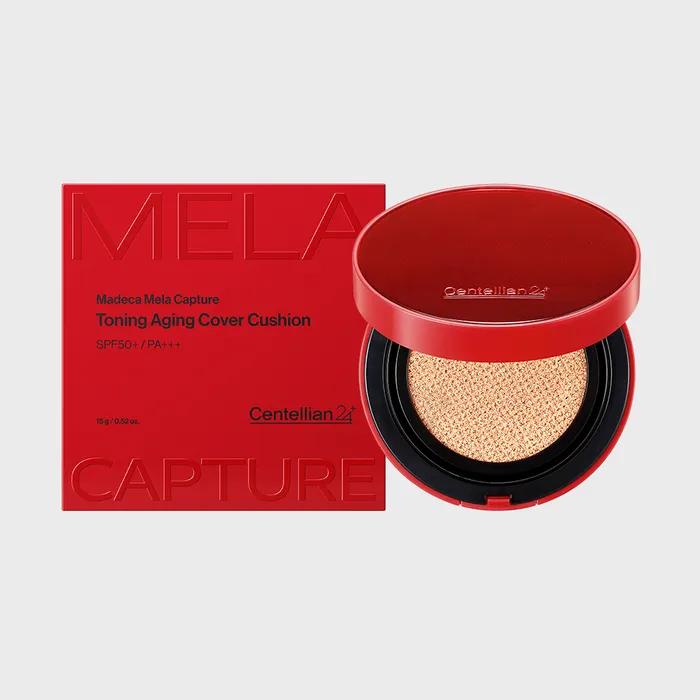 Centellian24 Madeca Melacapture Toning Aging Cover Cushion 15g Full Size (Shade 21/23) / PA+++ Dark Spot & Blemish Cushion