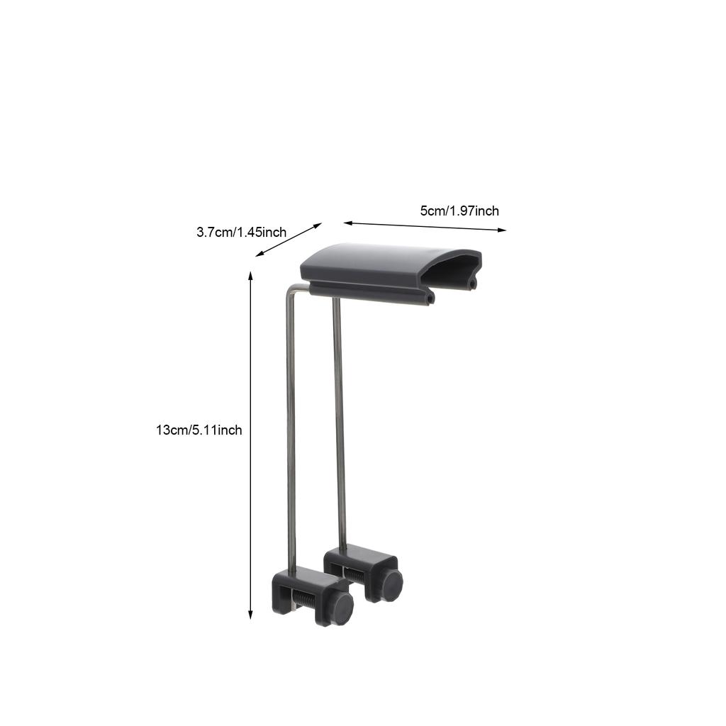 2 Pcs Durable Plastic Fish Tank Light Bracket Water Grass Lamp Stand Aquarium Lighting Holder Support Aquatic Plant Lamp Fixing