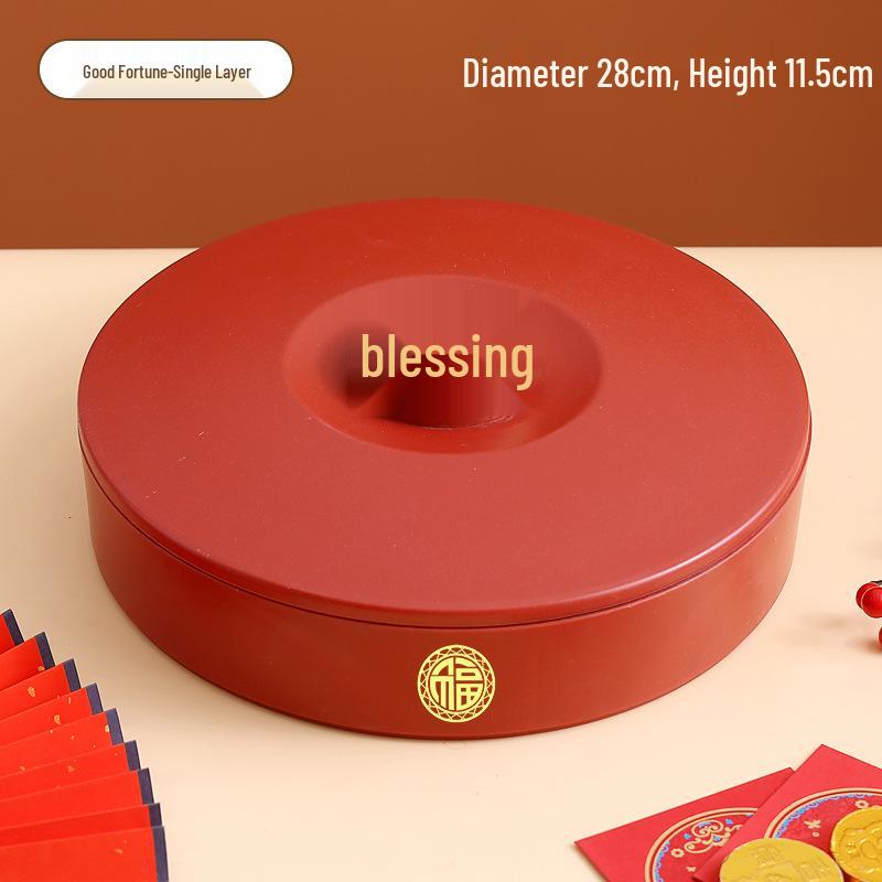 Zuhause Wohnzimmer Obst- und Snack-Präsentationsbox - Festliche Obstplatte & Süßigkeitenbox