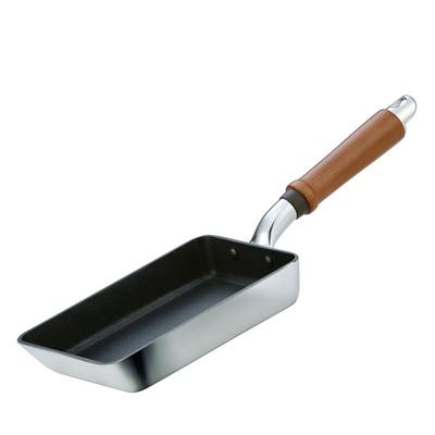 Hokuriku Aluminum Tamagoyaki 13 X 19cm Lightweight Gas Fire Made In Japan Deep Light Uniform Heating Across the Entire Surface Frying Pan Durable