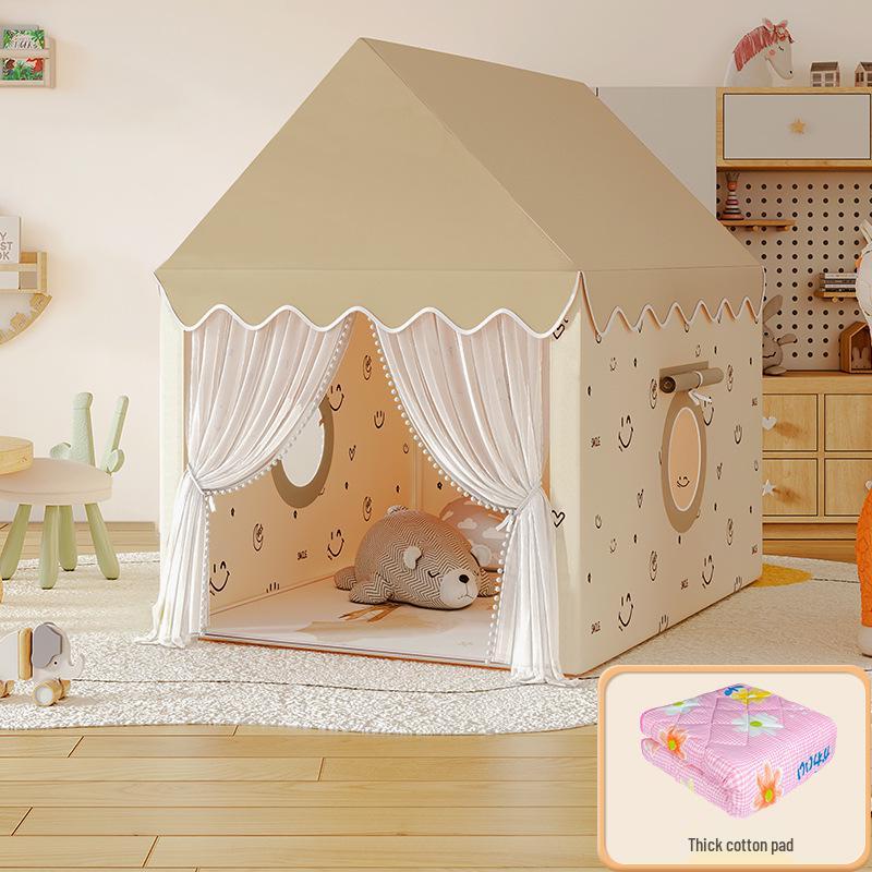 Princess Castle Play Tent for Kids with Mosquito Net - Indoor Pretend Play & Sleep Space