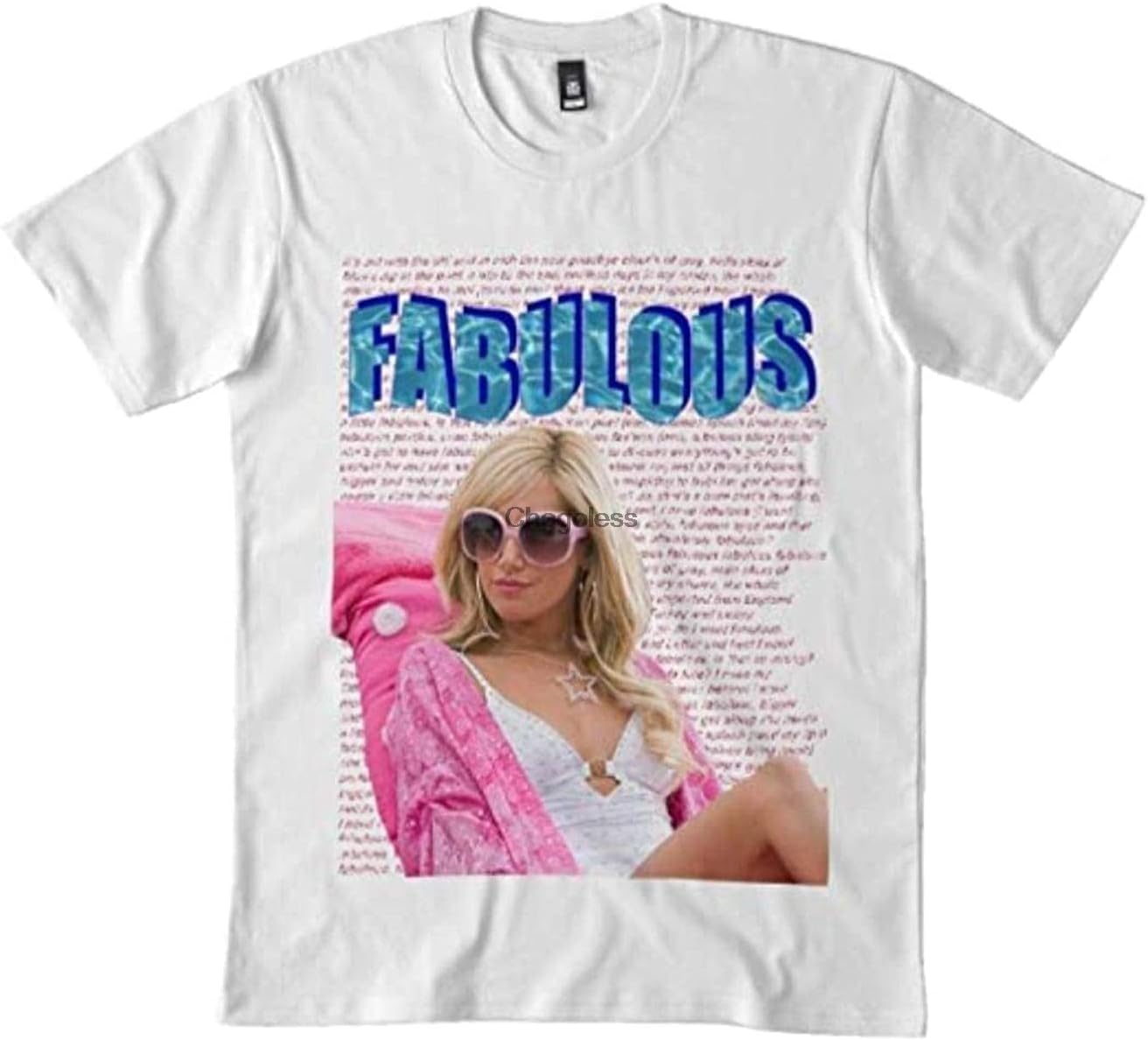 High School Musical Sharpay Fabulous T Shirt DMN Tshirt Hoodie #Gift Black(1) 4XL