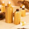 Bamboo Bamboo Dropper Bottles 10ml-30ml Cosmetic Sample Container  Makeup Cosmetic