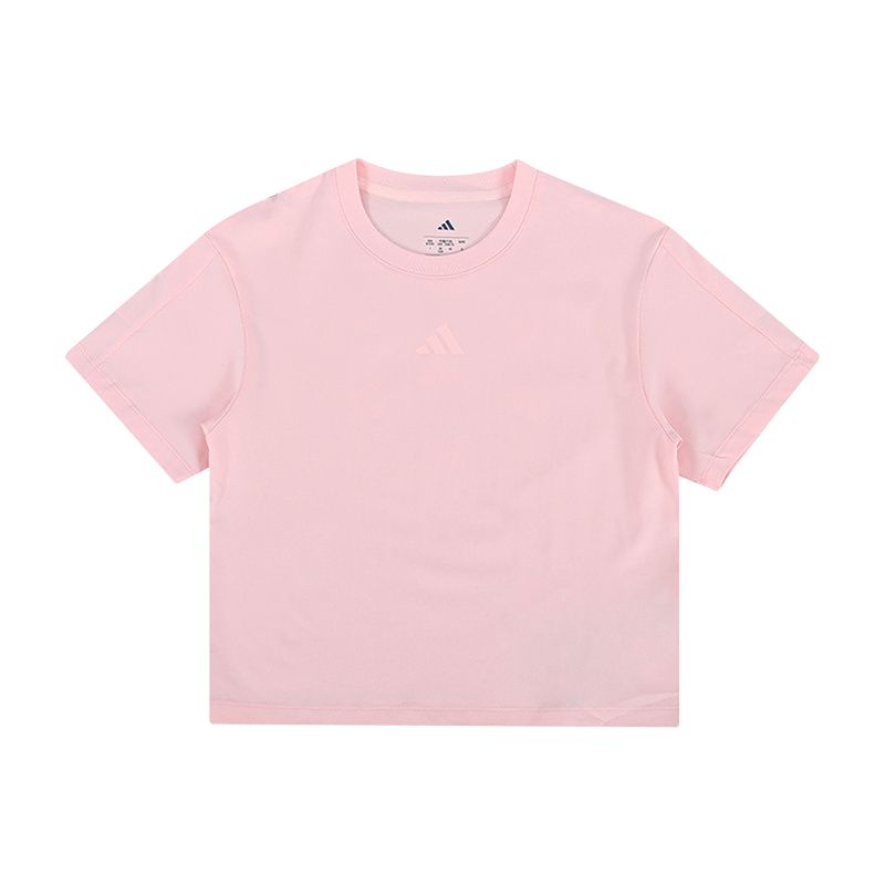 Adidas Unisex T Shirts Crew Neck Moderate JL7544 140