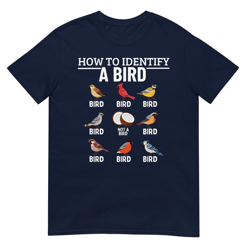 How To Identify A Bird Funny Bird Watching TShirt S