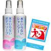 Wasserloses Shampoo & Körperseife [je 1 Flasche] + Mini-Leitfaden für die Katastrophenvorsorge [1 Heft] Set: Zur Verwendung bei Katastrophen, nach dem Sport, während