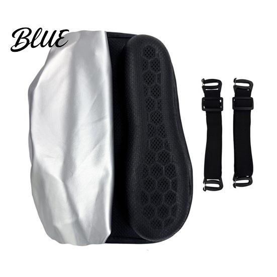 Adjustable Motorcycle Seat Cushion Cushion Gel Comfort Pad with Breathable Cooling TPE for Motorcycles Waterproof Shock Absorbing Cover Cruiser