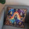 2D Colorful Beetle Pattern Decorative Pillow Cover Pattern Cushion Cover Suitable For Sofa Bedroom Car Pillow Cover