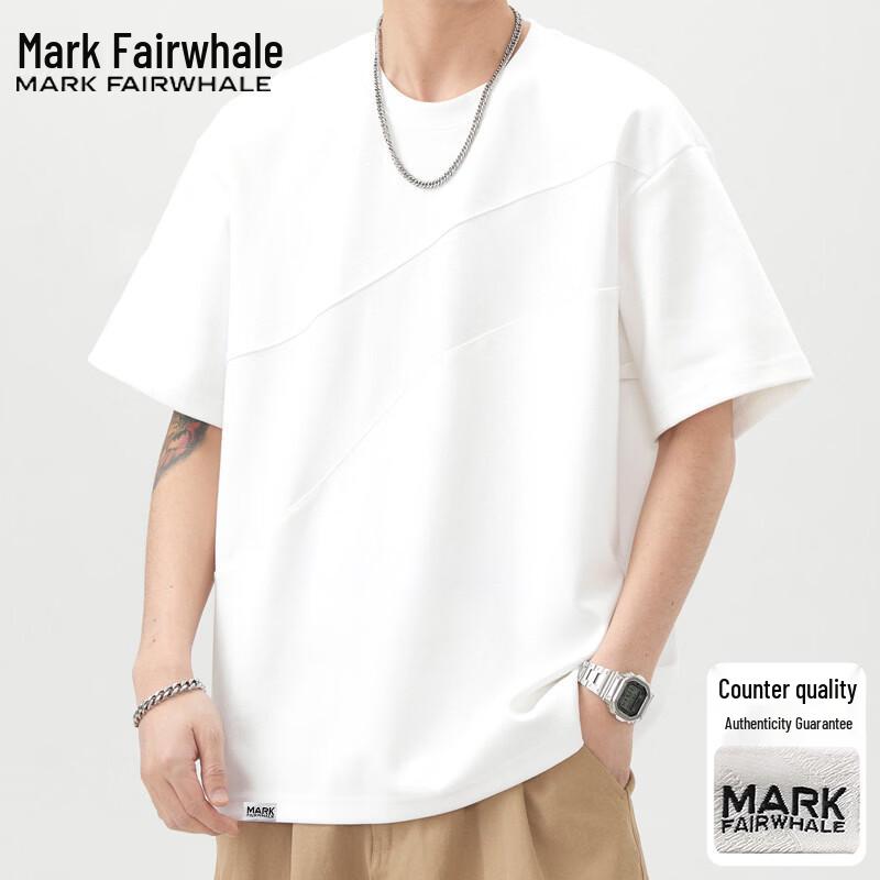 

MARK FAIRWHALE Men s Casual Short Sleeve T-shirt L