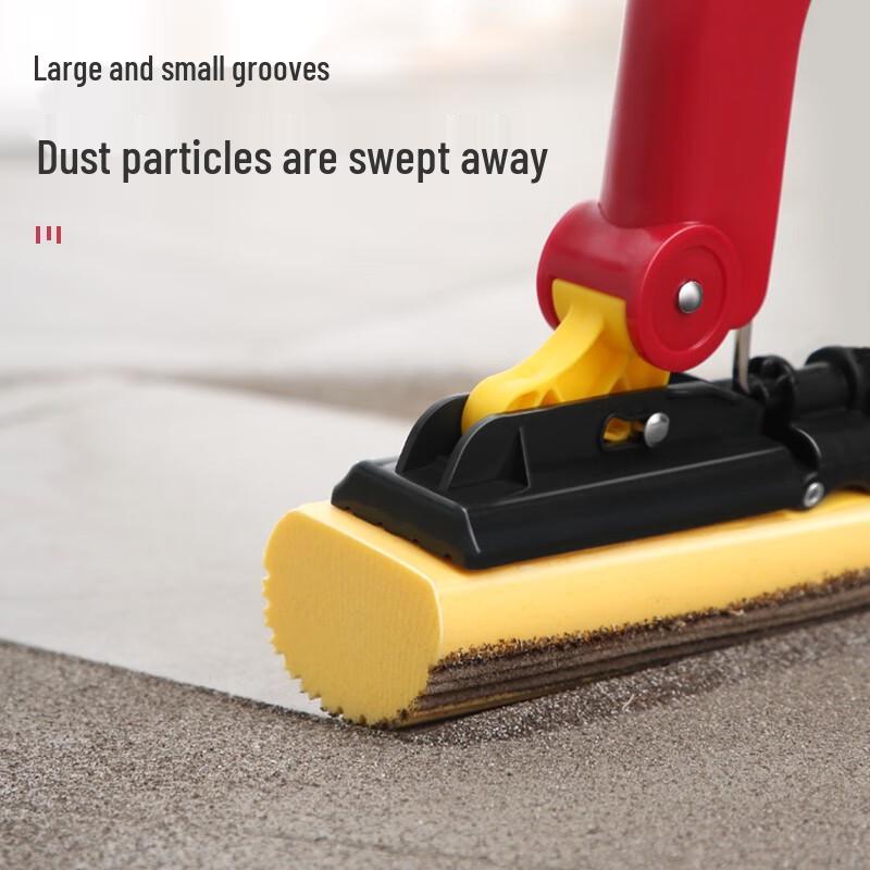 Meiliya Hands-Free Squeeze PVA Mop