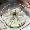Cake Cutter Slicer Stainless Steel Pie Cutter Round Bread Divider Pastry Cheese Pizza Cutting Press Tool Equal Portion Marker