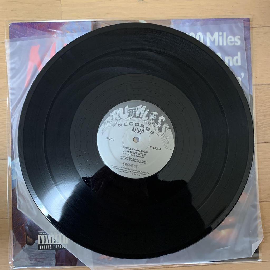 [USED] N.W.A./100 MILES AND RUNNIN'/G-RAP