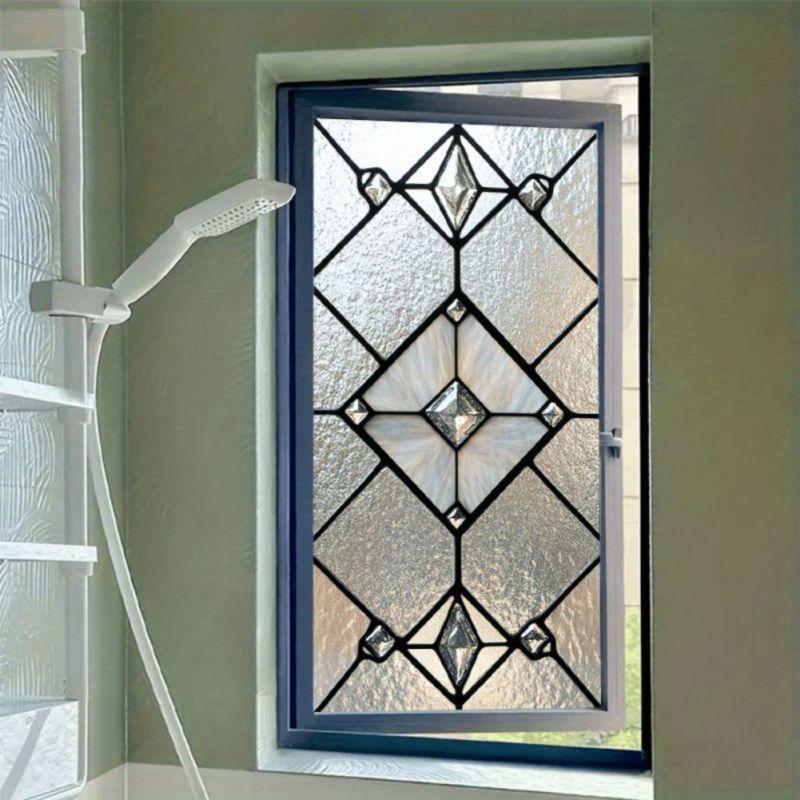 45*100cm Electrostatic Glass Sticker UV Blackout Decorative Window Stickers