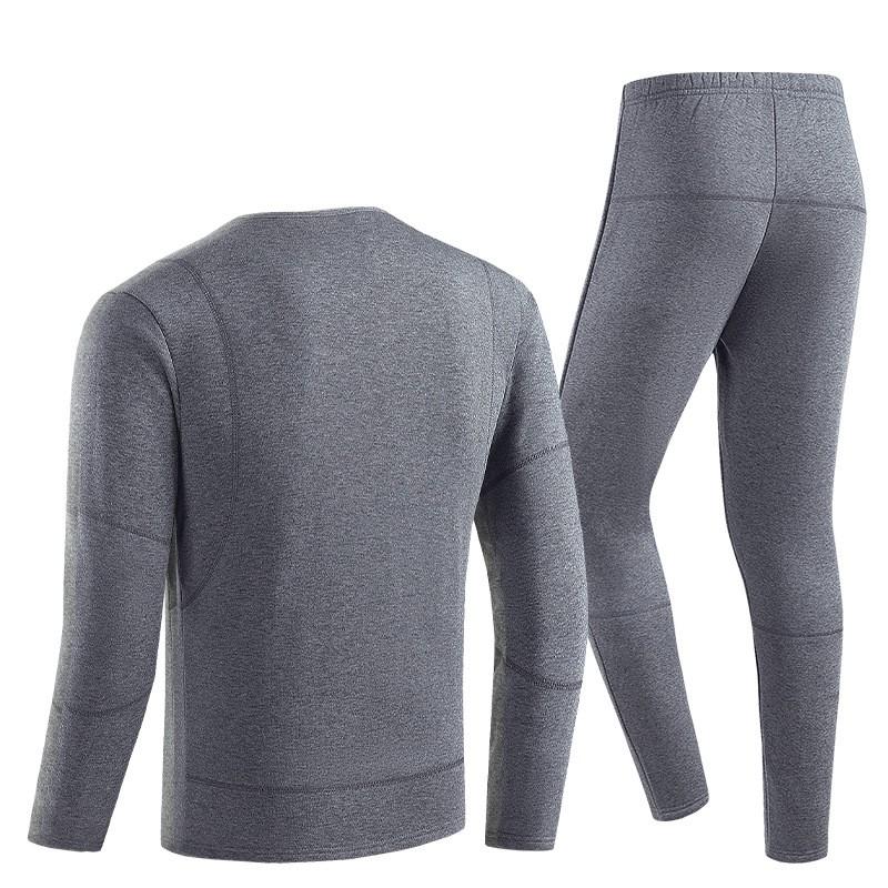 28-Zone Heated Thermal Underwear Set Men Women Smart Warm Constant Temperature Winter
